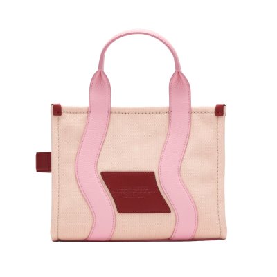THE WAVY CANVAS SMALL TOTE BAG